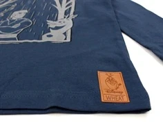 Wheat t-shirt Frozen midnight navy reflective
